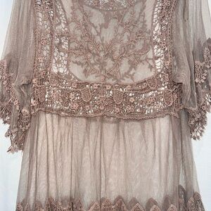 Elegant Lace Overlay Dress